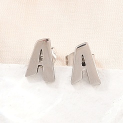 304 Stainless Steel Stud Earrings&nbsp;SA-T001-03P