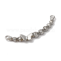 304 Stainless Steel Rhinestone Links&nbsp;STAS-L081-001P