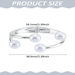 1Pc Alloy Cuff Bangles&nbsp;BJEW-LP0012-04P