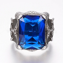 304 Stainless Steel Finger Rings&nbsp;RJEW-G091-26-C