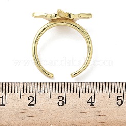 Brass Cuff Rings&nbsp;RJEW-H256-23G