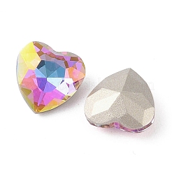 Glass Rhinestone Cabochons&nbsp;RGLA-L029-08A-HELA