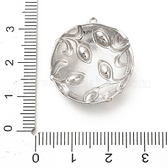 304 Stainless Steel Rhinestone Pendants&nbsp;STAS-P399-02A