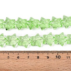 Baking Paint Glass Beads Strands&nbsp;DGLA-N017-01F