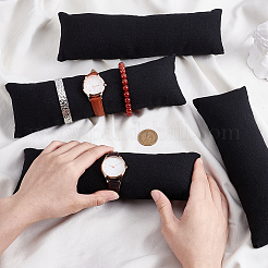 Linen Cloth Jewelry Long Pillow for Bracelet Display&nbsp;AJEW-WH0007-56