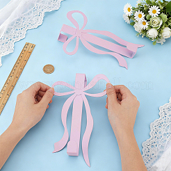 2Pcs Iron Bowknot Hook&nbsp;FIND-WH0366-425
