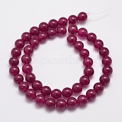 Natural & Dyed Malaysia Jade Bead Strands&nbsp;X-G-A146-8mm-A15