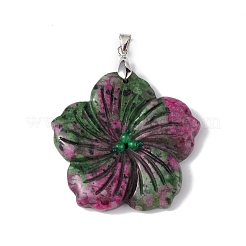 Natural Ruby in Zoisite Big Pendants&nbsp;G-B040-01P-07