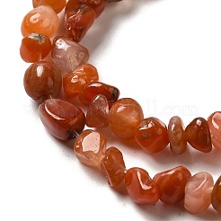 Natural South Red Agate Beads Strands&nbsp;G-D081-A07