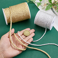 2 Rolls 2 Style 3-Ply Polyester Twisted Cord&nbsp;OCOR-PH0007-53B