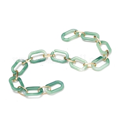 Handmade Acrylic Paperclip Chains&nbsp;AJEW-JB00697-02