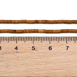 Natural Wood Lace Stone Wooden Jasper Beads Strands&nbsp;GG-CBAED3F-A07