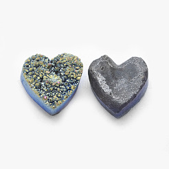 Natural Druzy Quartz Crystal Cabochons&nbsp;G-I207-01N-B