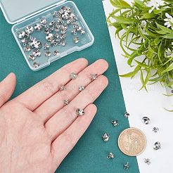 202 Stainless Steel Peg Bails Pendants&nbsp;STAS-UN0011-20