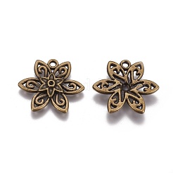 Tibetan Style Alloy Pendants&nbsp;TIBEP-EBB088YKG-AB-FF