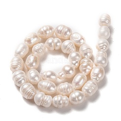 Natural Cultured Freshwater Pearl Beads Strands&nbsp;PEAR-L033-84-01