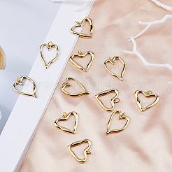 10Pcs 2 Styles Brass Pendants&nbsp;KK-HS0015-24