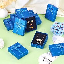 Rectangle Paper Jewelry Set Storage Boxes with Bowknot&nbsp;CON-TAC0014-04E