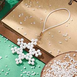 Christmas Glass Seed Beaded Pendant Decorations&nbsp;HJEW-TA00013-03