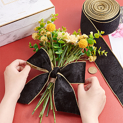 10 Yards Polyester & Cotton Ribbons&nbsp;OCOR-WH0080-74
