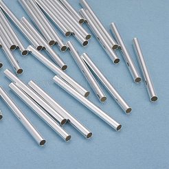 Brass Tube Beads&nbsp;KK-Y003-73L-S