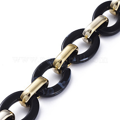 Handmade CCB Plastic Cable Chains&nbsp;AJEW-JB00682-05