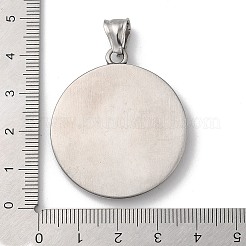Viking Runes 304 Stainless Steel Pendants&nbsp;STAS-D014-10AS