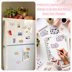 24Pcs 8 Styles Cute Animal Paper Memo Notepads&nbsp;DIY-TA0014-09