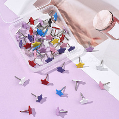 100Pcs Iron Drawing Pins&nbsp;AJEW-SP0003-98B