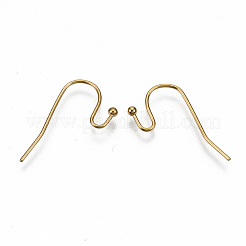 304 Stainless Steel Earring Hooks&nbsp;X-STAS-S111-005G-NR