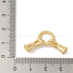 Rack Plating Brass Pave Black Cubic Zirconia Hands with Rings Links Connector Charms&nbsp;KK-A229-13G