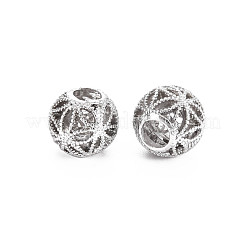 Rack Plating Alloy European Beads&nbsp;MPDL-N039-119P