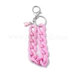 Acrylic Curb Chain Keychain&nbsp;KEYC-JKC00632