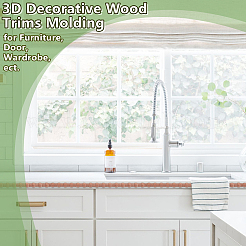 25Pcs Wood Ceiling Molding&nbsp;AJEW-OC0016-05J