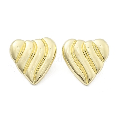 Brass Stud Earrings for Women&nbsp;EJEW-U035-03G