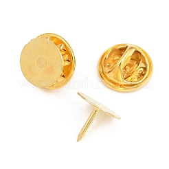 50Pcs Iron Butterfly Clutches Pin Backs&nbsp;IFIN-H066-01G