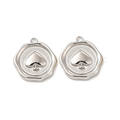 Non-Tarnish 304 Stainless Steel Pendants&nbsp;STAS-F284-08P