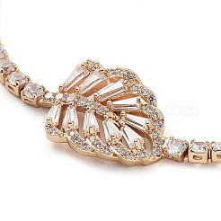 Golden Brass Link Bracelet&nbsp;BJEW-C055-05C-G