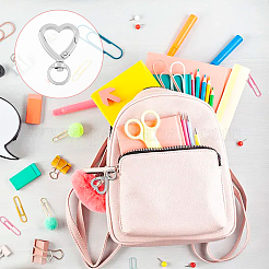 16Pcs 4 Colors Zinc Alloy Heart Shaped Swivel Hook Clasps&nbsp;FIND-DC0004-52