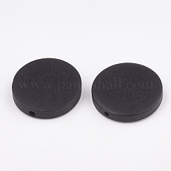 Natural Pear Wood Beads&nbsp;X-WOOD-T009-2.5cm-01