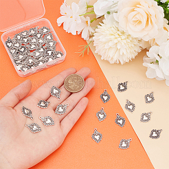50Pcs Tibetan Style Alloy Pendants&nbsp;TIBEP-UN0001-18