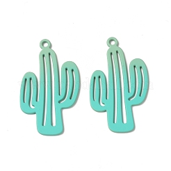 Spray Painted Alloy Charms&nbsp;PALLOY-P291-19M-04