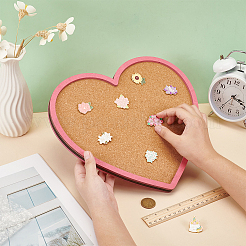 Wood Wall Jewelry Display Cork Tray&nbsp;AJEW-WH0348-466B