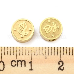 Ion Plating(IP) 316L Surgical Stainless Steel Beads&nbsp;STAS-D090-03G