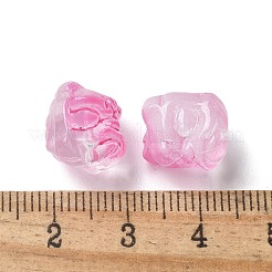 Baking Paint Transparent Glass Beads&nbsp;GLAA-C035-01I