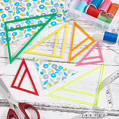 Acrylic Quilting Template for Pet Bandana&nbsp;DIY-WH0033-63E