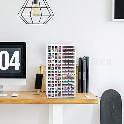120 Grids Wood Art Marker Storage Rack&nbsp;AJEW-WH0528-86