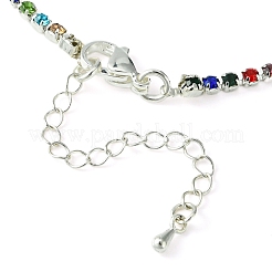 Brass Rhinestone Strass Chains Bracelet Making&nbsp;AJEW-JB01171