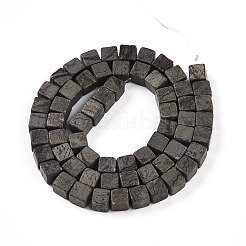 Natural Pyrite Beads Strands&nbsp;G-T140-37A