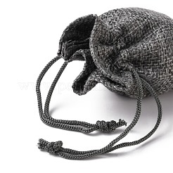 Burlap Packing Pouches Drawstring Bags&nbsp;ABAG-Q050-7x9-04